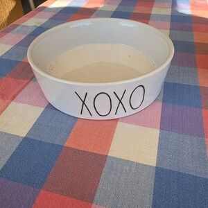 Rae Dunn White XOXO Ceramic Bowl
